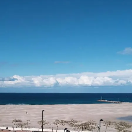 Vistas Al Mar Con Terraza Y Piscina & Primera Linea Apartment